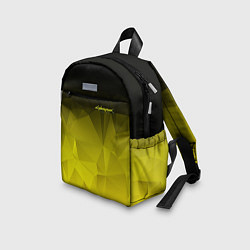 Детский рюкзак Cyberpunk 2077: Yellow Poly, цвет: 3D-принт — фото 2