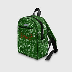 Детский рюкзак E=mc2: Green Style, цвет: 3D-принт — фото 2