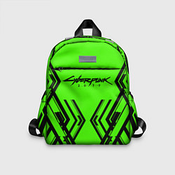 Детский рюкзак Cyberpunk 2077: Acid Green, цвет: 3D-принт