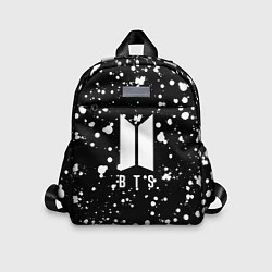 Детский рюкзак BTS: White Drops, цвет: 3D-принт