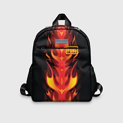 Детский рюкзак PUBG: Hell Flame, цвет: 3D-принт