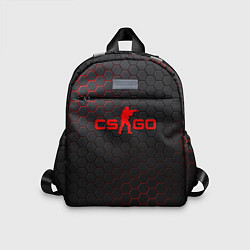 Детский рюкзак CS:GO Grey Carbon, цвет: 3D-принт