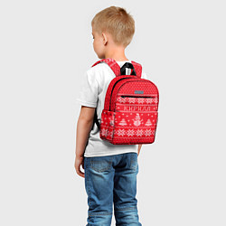 Детский рюкзак Новогодний Кирилл, цвет: 3D-принт — фото 2