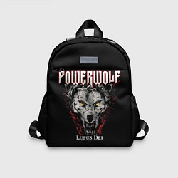 Детский рюкзак Powerwolf: Lupus Dei, цвет: 3D-принт