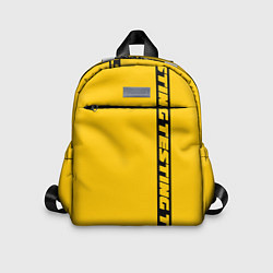 Детский рюкзак ASAP Rocky: Yellow Testing, цвет: 3D-принт