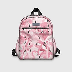 Детский рюкзак Розовый фламинго, цвет: 3D-принт