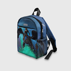 Детский рюкзак Как приручить дракона, цвет: 3D-принт — фото 2