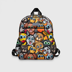 Детский рюкзак Веселые собаки, цвет: 3D-принт