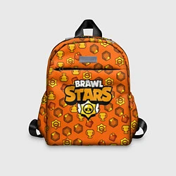 Детский рюкзак Brawl Stars: Orange Team, цвет: 3D-принт
