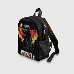 Детский рюкзак Flame Godzilla, цвет: 3D-принт — фото 2