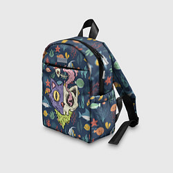 Детский рюкзак Cat skull - art, цвет: 3D-принт — фото 2