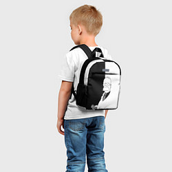 Детский рюкзак Гомер Симпсон - в смокинге - black and white, цвет: 3D-принт — фото 2