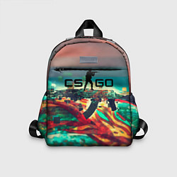 Детский рюкзак CS GO logo abstract