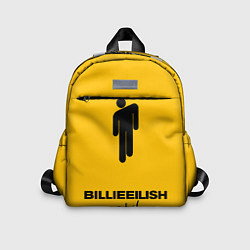 Детский рюкзак Billie Eilish: Yellow Autograph, цвет: 3D-принт