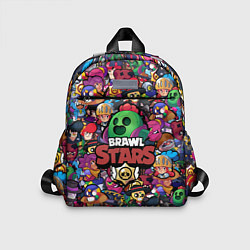 Детский рюкзак BRAWL STARS SPIKE, цвет: 3D-принт