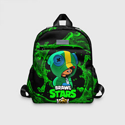 Детский рюкзак Brawl Stars LEON, цвет: 3D-принт