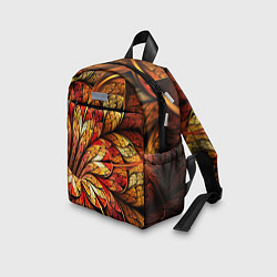 Детский рюкзак ФРАКТАЛЬНЫЙ УЗОР, цвет: 3D-принт — фото 2