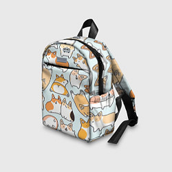Детский рюкзак Корги, цвет: 3D-принт — фото 2