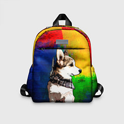 Детский рюкзак Корги, цвет: 3D-принт