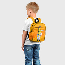 Детский рюкзак Agent Peely Агент Пили, цвет: 3D-принт — фото 2