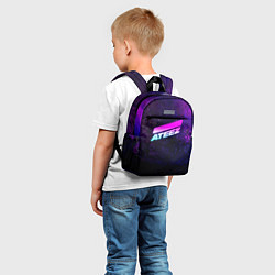 Детский рюкзак ATEEZ neon, цвет: 3D-принт — фото 2