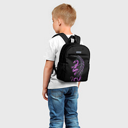 Детский рюкзак Purple Dragon, цвет: 3D-принт — фото 2