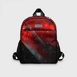 Детский рюкзак Red & Black, цвет: 3D-принт
