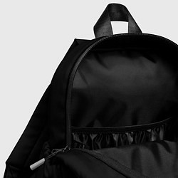 Детский рюкзак JUVENTUS BLACK WHITE, цвет: 3D-принт — фото 2