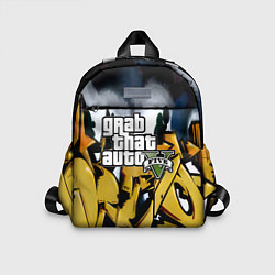 Детский рюкзак GTA5, цвет: 3D-принт