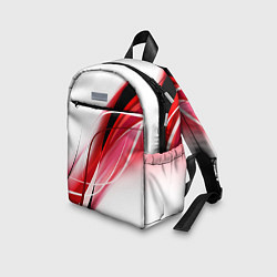 Детский рюкзак GEOMETRY STRIPES RED, цвет: 3D-принт — фото 2