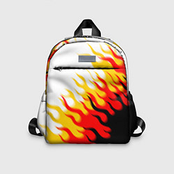 Детский рюкзак ОГОНЬ, цвет: 3D-принт