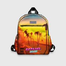 Детский рюкзак HOTLINE MIAMI, цвет: 3D-принт
