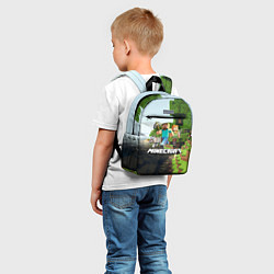 Детский рюкзак Minecraft, цвет: 3D-принт — фото 2