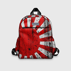 Детский рюкзак ЯПОНСКИЙ ФЛАГ, цвет: 3D-принт