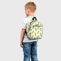 Детский рюкзак Ананасы, цвет: 3D-принт — фото 2