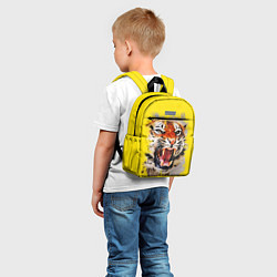Детский рюкзак Оскал тигра, цвет: 3D-принт — фото 2