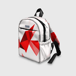 Детский рюкзак GEOMETRY RED, цвет: 3D-принт — фото 2