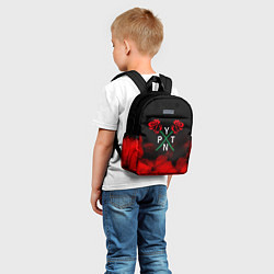 Детский рюкзак PYTN X ROSE, цвет: 3D-принт — фото 2