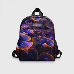 Детский рюкзак Цветки во тьме, цвет: 3D-принт