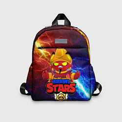 Детский рюкзак BRAWL STARS EVIL GENE ДЖИН, цвет: 3D-принт