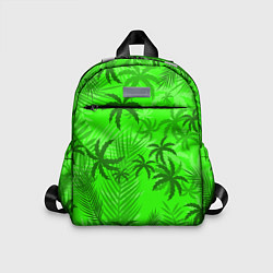 Детский рюкзак ПАЛЬМЫ ЛЕТО TROPICAL, цвет: 3D-принт