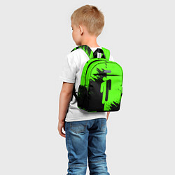 Детский рюкзак BILLIE EILISH БИЛЛИ АЙЛИШ, цвет: 3D-принт — фото 2