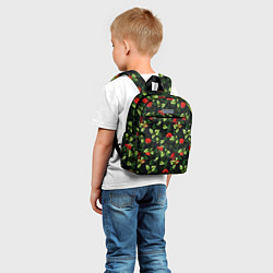 Детский рюкзак Цветочный сад, цвет: 3D-принт — фото 2