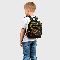 Детский рюкзак Форма для мотокросса FOX, цвет: 3D-принт — фото 2