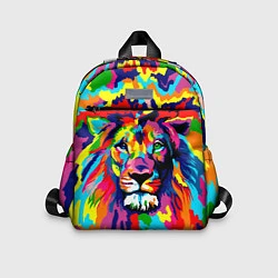 Детский рюкзак Лев Artistic Art, цвет: 3D-принт