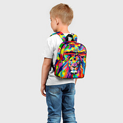 Детский рюкзак Лев Artistic Art, цвет: 3D-принт — фото 2