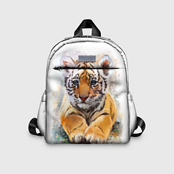 Детский рюкзак Tiger Art цвета 3D-принт — фото 1