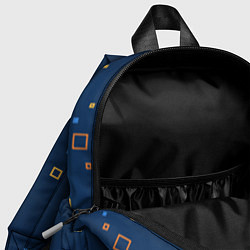 Детский рюкзак Геометрия дождь, цвет: 3D-принт — фото 2