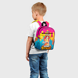 Детский рюкзак Jessie Brawl Stars anime style, цвет: 3D-принт — фото 2