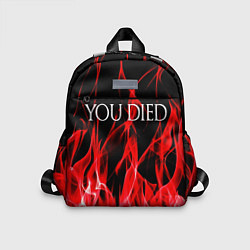Детский рюкзак YOU DIED, цвет: 3D-принт